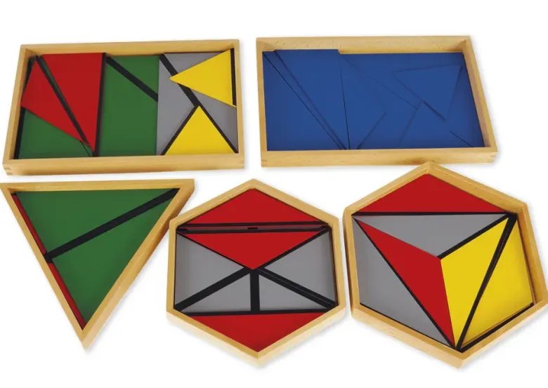 TimeTEX Konstruktive Dreiecke "Montessori Premium"