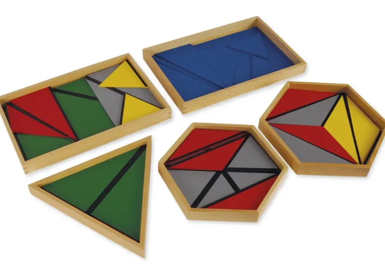 TimeTEX Konstruktive Dreiecke "Montessori Premium"
