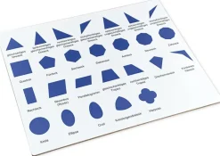 TimeTEX Kontrolltafel für die geometrische Kommode "Montessori Premium"