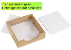 TimeTEX Kästchen für Einsatzfigurenpapier, 14 x 14 cm 