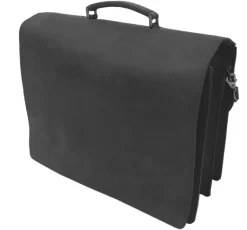 TimeTEX Leder-Tasche "Futura", schwarz, Sattelleder
