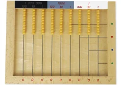TimeTEX Liegender Rechenrahmen "Montessori Premium"