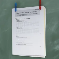 TimeTEX Magnet-Kunststoff-Klammern 