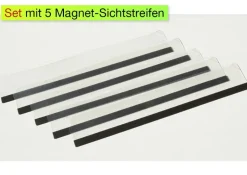 TimeTEX Magnet-Sichtstreifen, 5-tlg.