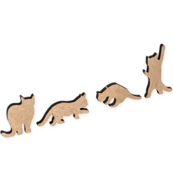TimeTEX Mini-Geduldsspiel "Katzen-Stapel"