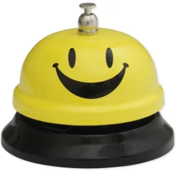 TimeTEX Pädagogen-Glocke "lachendes Gesicht", 75 mm ø