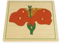 TimeTEX Puzzle Blume "Montessori Premium"