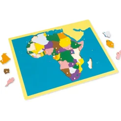 TimeTEX Puzzlekarte Afrika