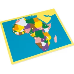 TimeTEX Puzzlekarte Afrika