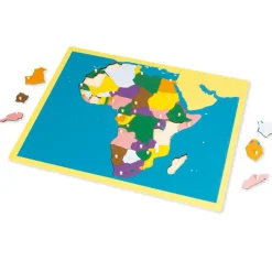 TimeTEX Puzzlekarte Afrika
