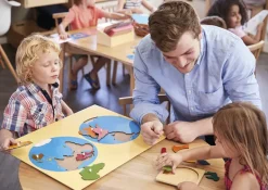 TimeTEX Puzzlekarte Erdteile 