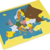 TimeTEX Puzzlekarte Europa "Montessori Premium"