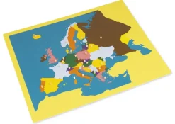 TimeTEX Puzzlekarte Europa "Montessori Premium"