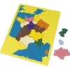 TimeTEX Puzzlekarte Frankreich "Montessori Premium"