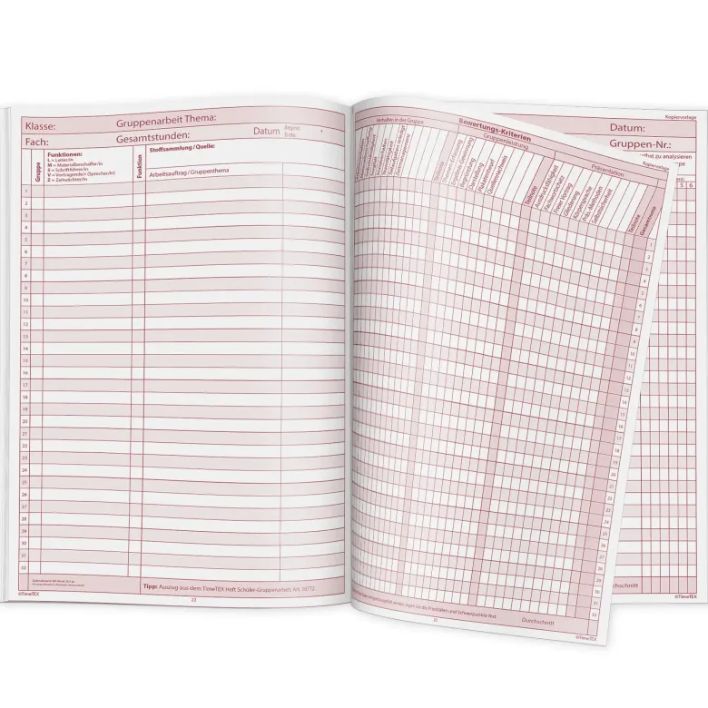 TimeTEX Referendar-Heft A4