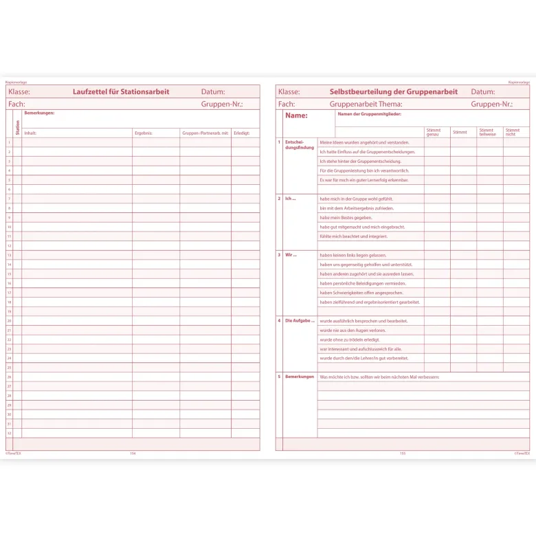 TimeTEX Referendariats-Planer "Documento" A4-Plus