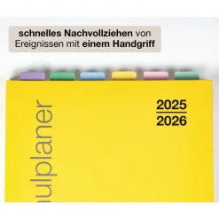 TimeTEX Register-Taben XL 23-tlg., selbstklebend, aus Karton-Papier