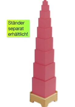 TimeTEX Rosa Turm "Montessori Premium"