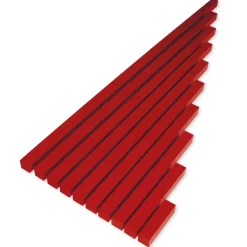 TimeTEX Rote Stangen "Montessori Premium"