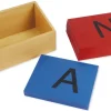TimeTEX Sandpapier Großbuchstaben "Montessori Premium"