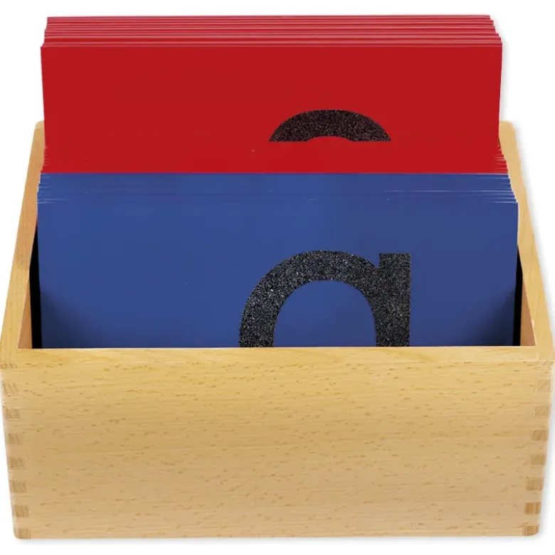 TimeTEX Sandpapier Kleinbuchstaben "Montessori Premium"
