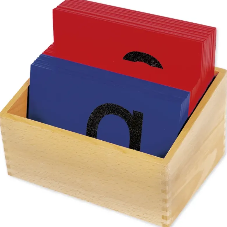 TimeTEX Sandpapier Kleinbuchstaben "Montessori Premium"
