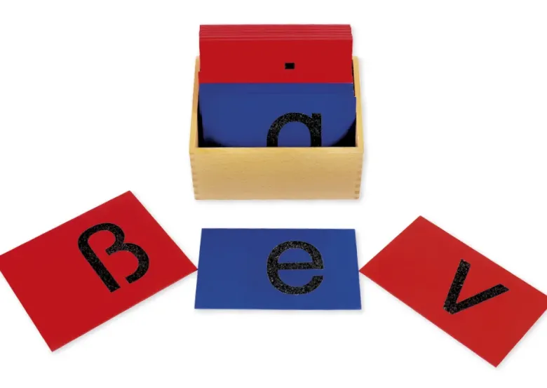 TimeTEX Sandpapier Kleinbuchstaben "Montessori Premium"