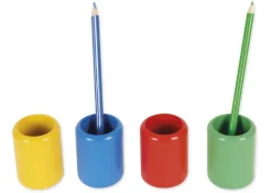 TimeTEX Satz mit 11 farbigen Bleistiftständern "Montessori Premium"
