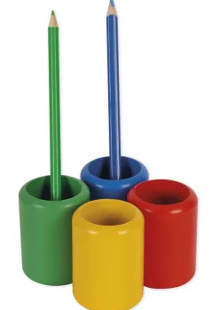 TimeTEX Satz mit 11 farbigen Bleistiftständern 