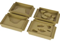 TimeTEX Schalen Land und Wasserformen, 10 Stück "Montessori Premium"
