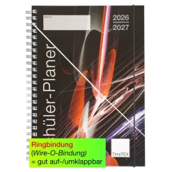 TimeTEX Schüler-Planer Sekundarstufe A5, Version A 2026/2027