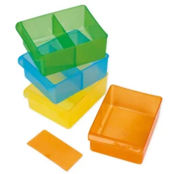 TimeTEX Schubladen-Box "Regenbogen", 6-farbig mit 18 Schüben