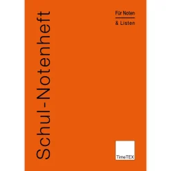 TimeTEX Schul-Notenheft A5