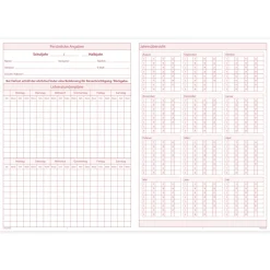 TimeTEX Schul-Notenheft A4