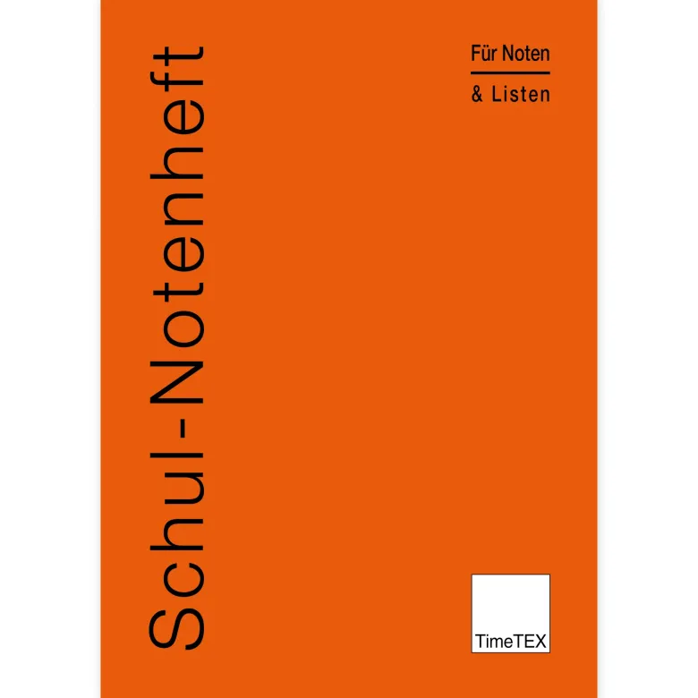 TimeTEX Schul-Notenheft A4