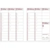 TimeTEX Schulplaner "lose Blatteinlage", A4-Plus, gelb 2026/2027