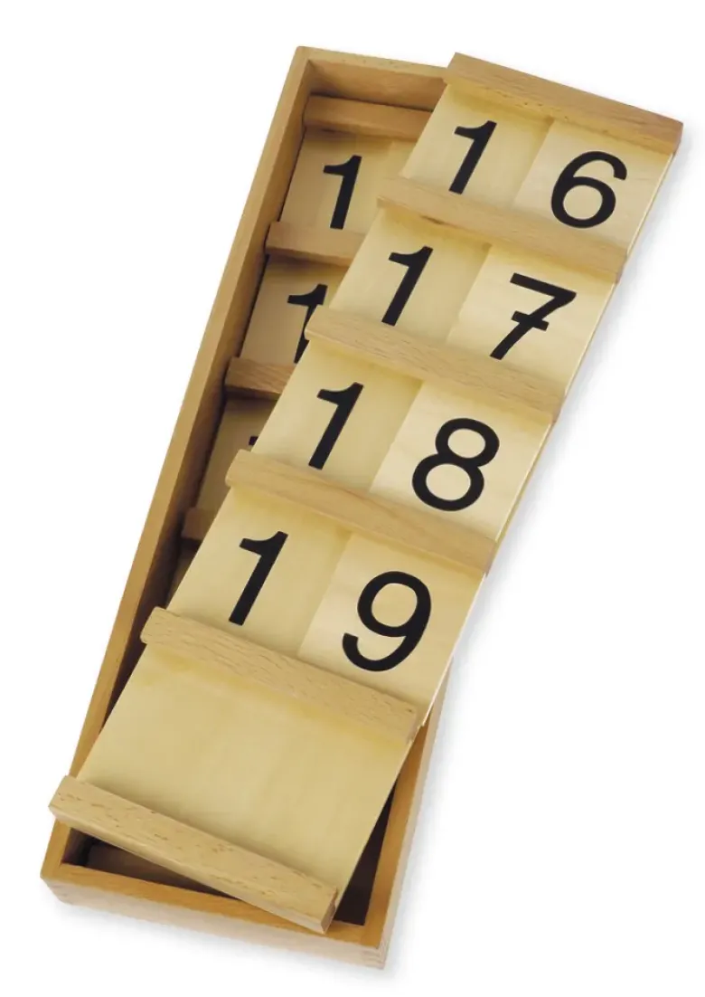 TimeTEX Seguintafeln I, 11-19 "Montessori Premium"