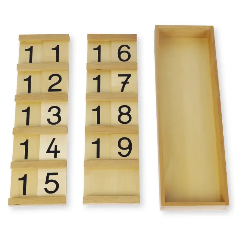 TimeTEX Seguintafeln I, 11-19 "Montessori Premium"