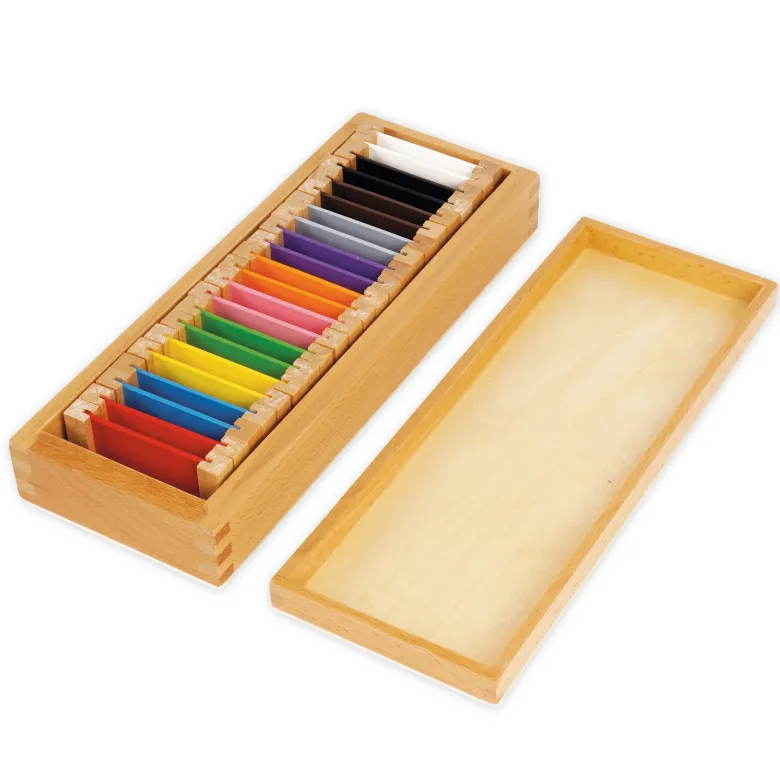 TimeTEX Set Farbtäfelchen, Satz 1-3 "Montessori Premium"