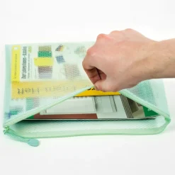 TimeTEX Set Flexo-Utensilien-Taschen farbig, 3-tlg.