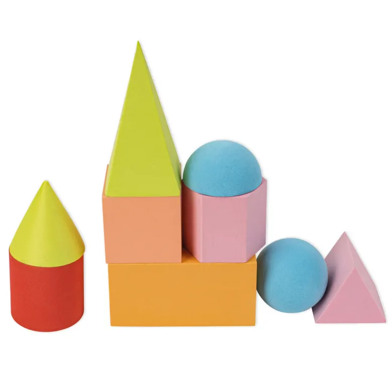 TimeTEX Set Flüster-Geometrie-Körper, 9-tlg.