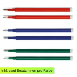 TimeTEX Set Korrigier-Stifte "Profi" mit 3 Farben
