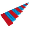TimeTEX Set Numerische Stangen mit Ständer "Montessori Premium"