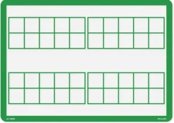 TimeTEX Set Rechenfelder-Folien A3, farbig, 6-tlg.