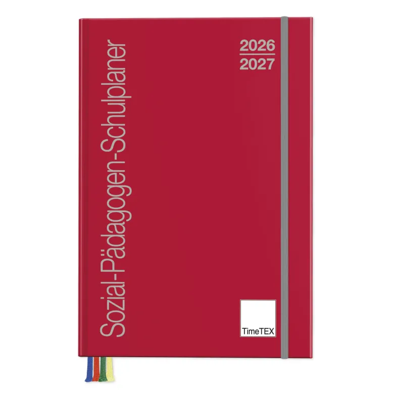 TimeTEX Sozial-Pädagogen-Schulplaner A4-Plus 2026/2027