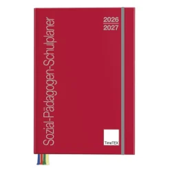 TimeTEX Sozial-Pädagogen-Schulplaner A5-Plus 2026/2027