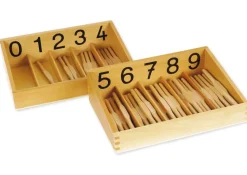 TimeTEX Spindelkästen 0-9, Druckschrift 