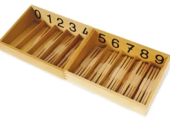 TimeTEX Spindelkästen 0-9, Druckschrift 