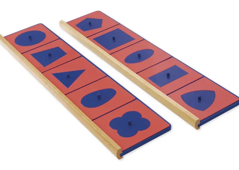 TimeTEX 2 Ständer für Metallene Einsatzfiguren "Montessori Premium"