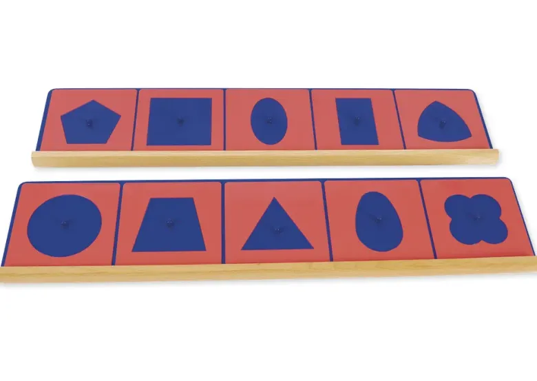 TimeTEX 2 Ständer für Metallene Einsatzfiguren "Montessori Premium"